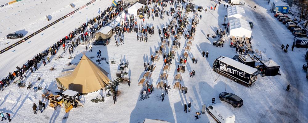 SM-veckan vinter i Skövde 2023 genererade  43,6 miljoner kronor i turistekonomisk omsättning. Foto: Next Skövde