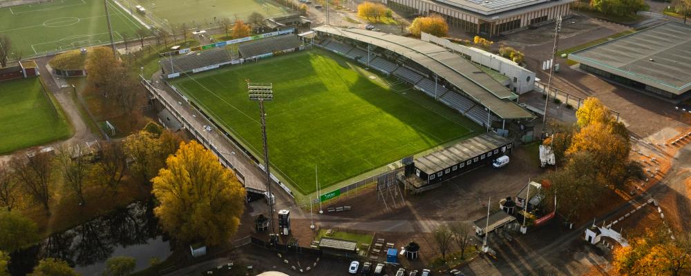 Karlslunds idrottsområde. Foto: Oskar Fäldt