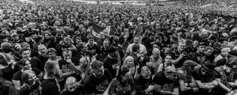 64 542 personer såg AC/DC på Ullevi. Foto: Joachim Nywall