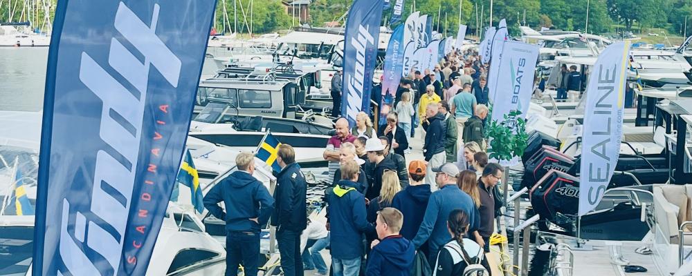 Årets Allt på Sjön lockade 18 500 besökare. Foto: SweBoat