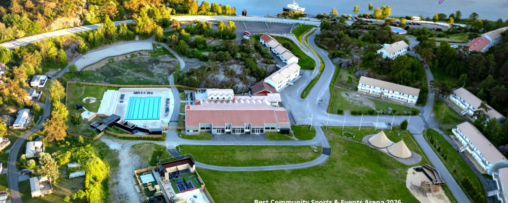 Tjörnbro Arena ligger i Skärhamn, i Tjörns kommun i Västra Götalands län. Foto: Tjörnbro Arena