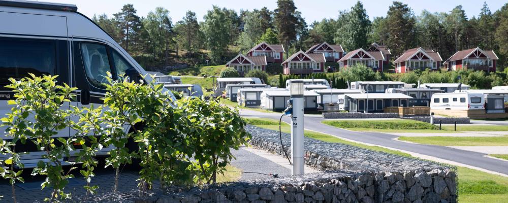 Daftö Resort i Strömstad - en av 14 femstjärniga campingsplatser i Sverige. Fotograf: Adam Merking