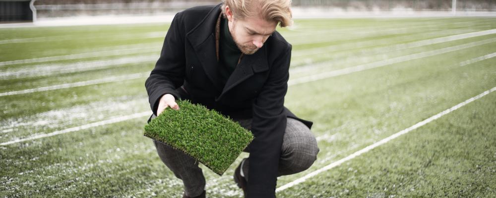 Mikael Säberg, doktorand vid Linköpings universitet. Pressbild: Ebba Nordqvist