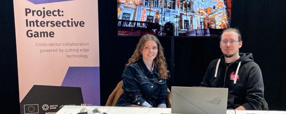 – Intresset för att använda spelteknik utanför spelbranschen växer både i Sverige och resten av världen, säger Pernilla Lindmark, projektledare för Intersective Game. Foto: Skellefteå Science City