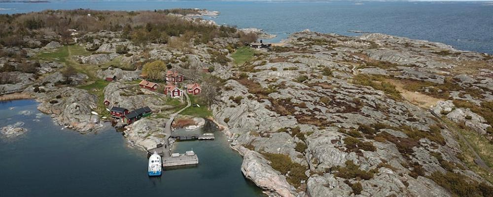 Bullerö från ovan. Foto: Länsstyrelsen Stockholm