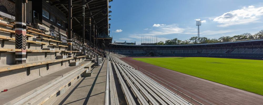 Idrottsarena i Stockholm. Foto: Spencer James Lucas/Unsplash