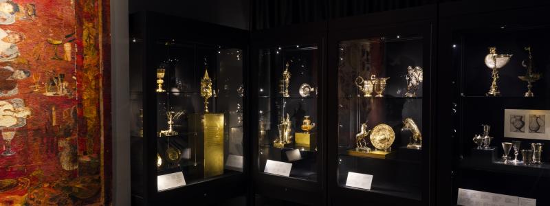 Falk Simons silversamling, Röhsska museet. Foto: Ina Marie Winther Åshaug