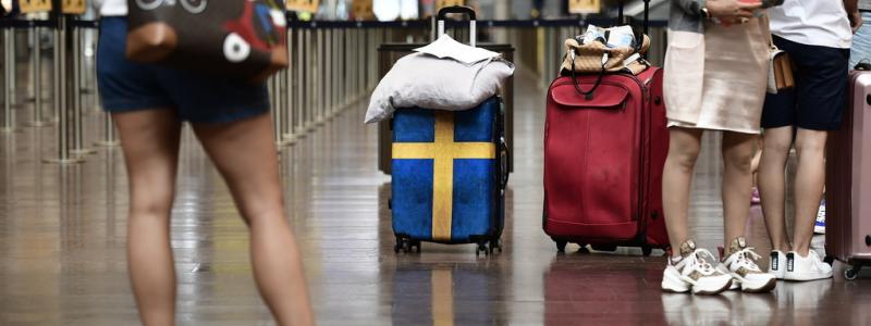 Stina Stjernkvist/TT: Att det kan bli lite billigare att turista i Sverige kan spela roll. Arkivbild.