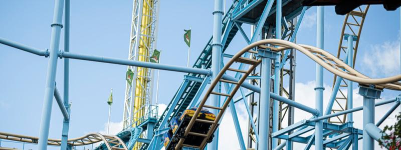Tim Aro/SvD/TT: Nöjesparken Gröna Lund öppnade drygt en vecka efter dödsolyckan på Jetline. Just den berg-och-dal-banan förblir dock stängd. Arkivbild.