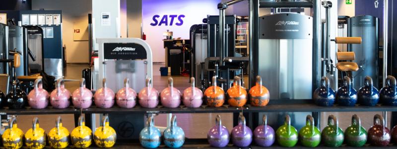 Berit Roald/NTB/TT: Gymkedjan Sats har presenterat delårssiffror. Arkivbild.