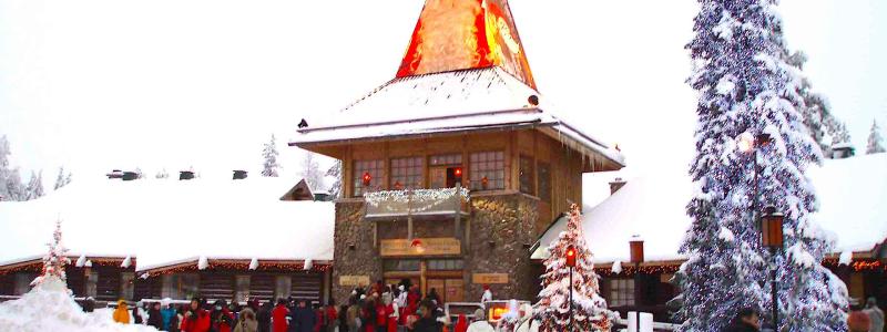 Jultomtens smedja i Rovaniemi, Finland. Foto: Wikipedia Common Lic, Kredit: Ulla