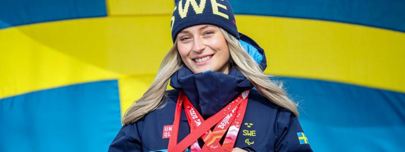 Ebba Årsjö. Foto: Parasport Sverige