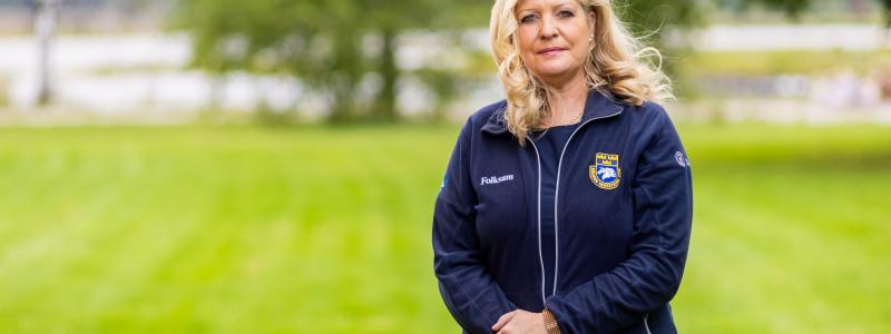 Andrea Barth kommer att finnas kvar i tjänst fram till sista mars. Foto:  Svenska Ridsportförbundet  