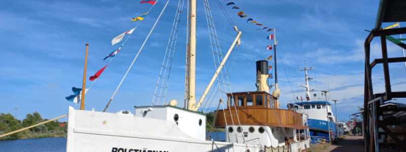 Ångfartyget Polstjärnan, Karlstad, Värmland. Fotograf/Källa: Foto: Karolina Matts, Sjöhistoriska/SMTM