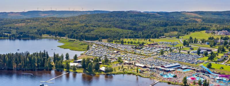 Fryksdalen camping. Foto: First Camp