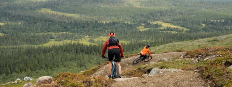 I området finns ett teknikområde med stenkistor, hopp och drop Foto: Emma Edejern, Red Anette Andersson