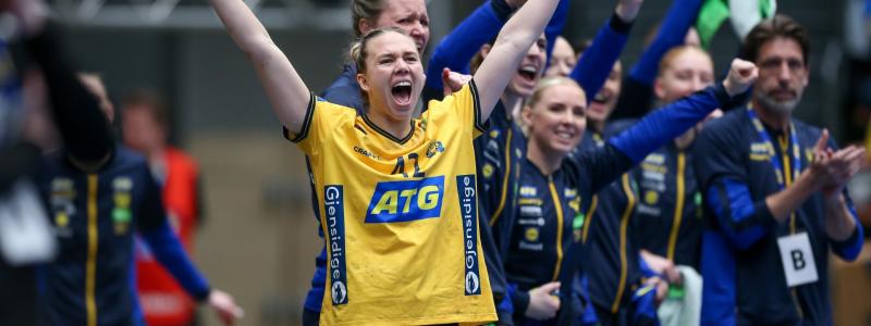 Handbollslandskamp mellan Sverige och Danmark.jpg Foto: Handbollslandslaget/Linda Carlsson