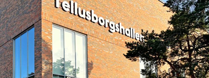 Tellusborgshallen. Foto: AIX Arkitekter.
