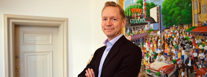 Jan Eriksson, ny vd på Gröna Lund. Foto: Alice Källström