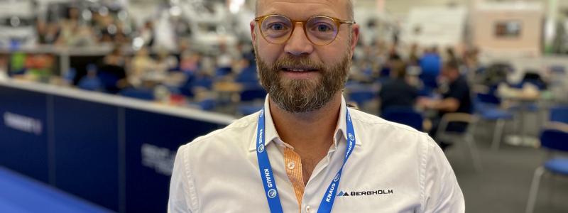 Lars Bergholm, vd Bergholm Försäljning. Foto: Bergholm