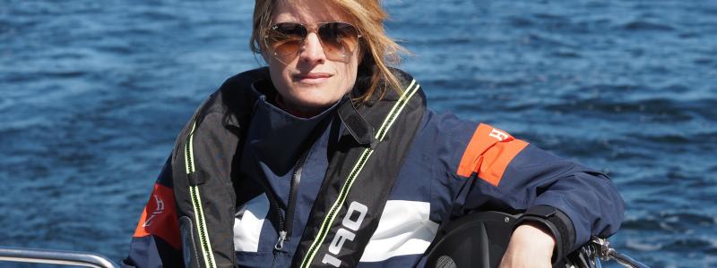 Louise Callenberg ordförande för She Captain. Foto: Stockholmsmässan