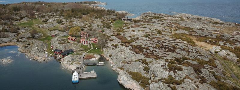 Beskrivning: Bullerö från ovan. Foto: Länsstyrelsen Stockholm