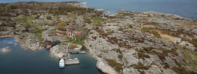 Bullerö från ovan. Foto: Länsstyrelsen Stockholm