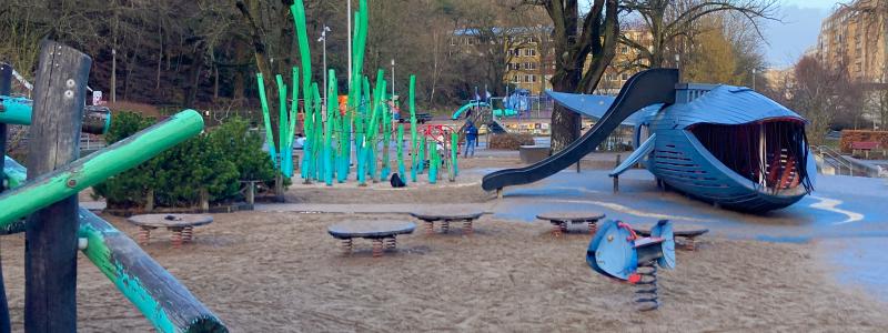 Plikta i Slottsskogen, Göteborg. Foto: ÅWL Arkitekter