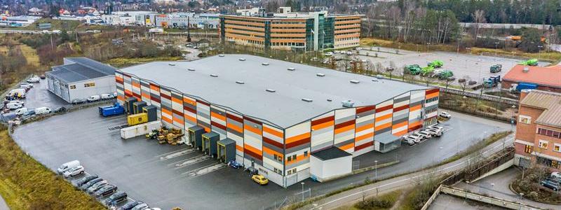 Anläggningen är belägen i Upplands Väsby norr om Stockholm. Foto: Prologis