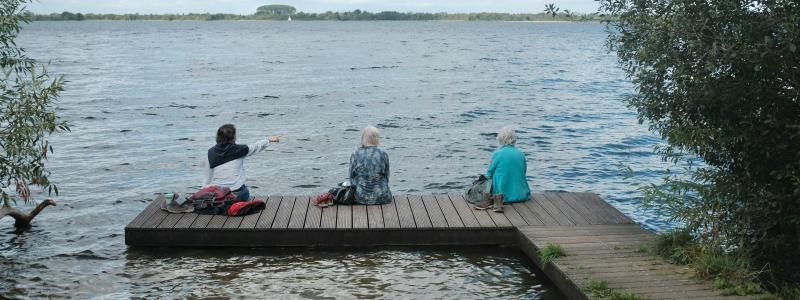 Regeringen har i budgetpropositionen för 2025 avsatt sju miljoner kronor per år till och med 2027 för att friluftsorganisationer ska kunna genomföra friluftslivsverksamhet för äldre personer. Foto: Patrick Loonstra /Unsplash