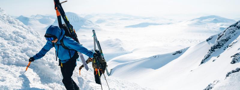 Redan under den första halvan av januari har Stena Line redovisat en imponerande ökning av antalet skidresenärer med 11 procent. Foto. johannes andersson/unsplash