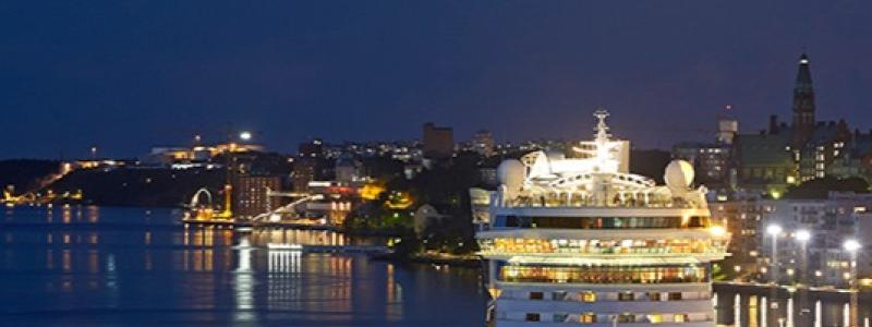 Året har bjudit på en tydlig uppgång, med fler anlöp och ett nytt rederi, jämfört med fjolåret. Foto: Stockholms Hamnar