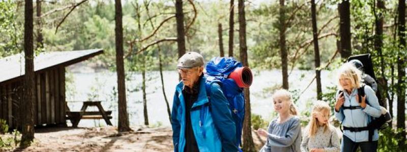 Ökningen av antalet besök i Paradisets naturreservat i Huddinge var 262 procent 2019-2021. Foto: Maja Brand