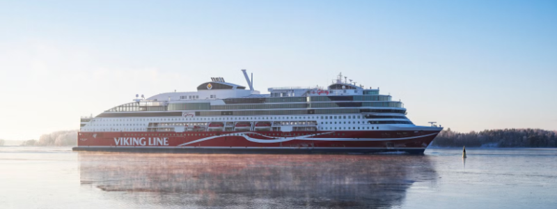 Viking Glory i Mariehamn. Foto: Daniel Eriksson