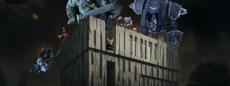 I februari 2026 intas Uppsala Konsert & Kongress av Warhammer-turneringen Upzala Terminus! Illustration: Stefan Viterstedt