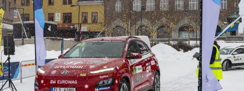 Den andra dagens delsträcka har start och målgång på Stortorget. Foto: Destination Jämtland