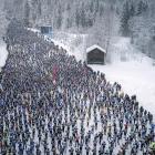 Första backen i Vasaloppet 2026. Foto: Vasaloppet