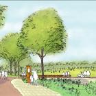 Centrala parken. Illustration: White