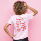 Under Tjejmilen kommer över 50 kvinnor att springa tillsammans inom ramen för initiativet "Ingen ska behöva springa för livet". Foto: Cilia