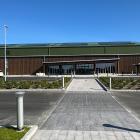 Huvudentrén till Ängets Sportcenter Foto: Härnösands kommun