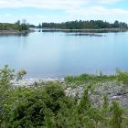 Vy över skärgården i Tupparna-Kalvhararnas naturreservat från Södra Prästskär. Foto: Länsstyrelsen Gävleborg