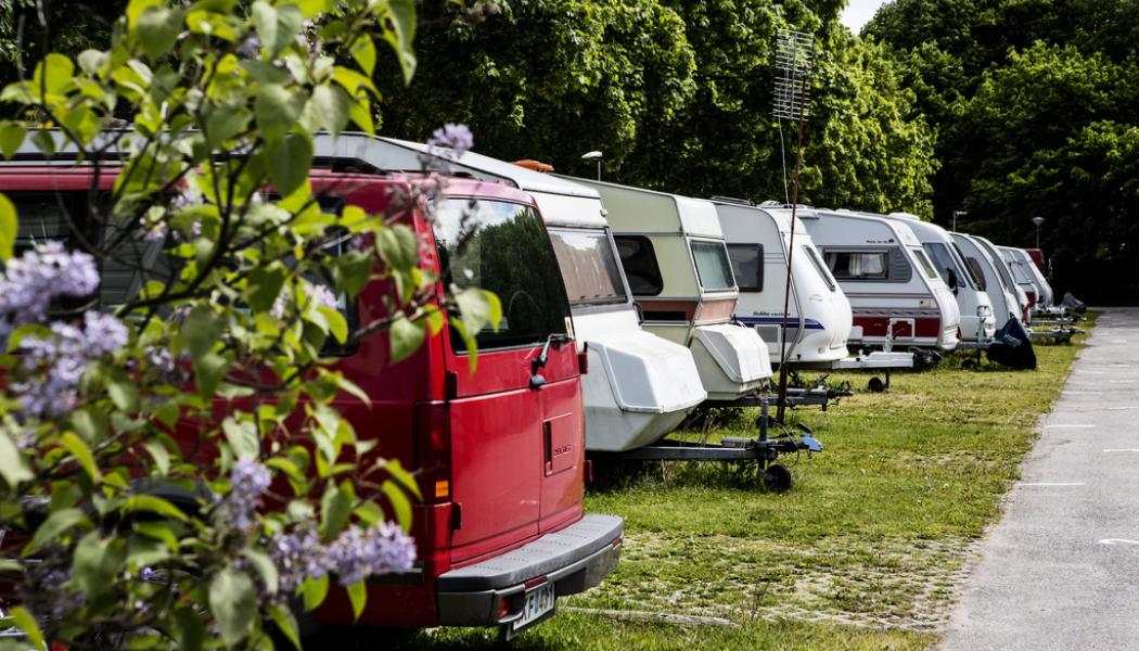 Christine Olsson/TT: Högt campingtryck inför sommaren. Arkivbild.