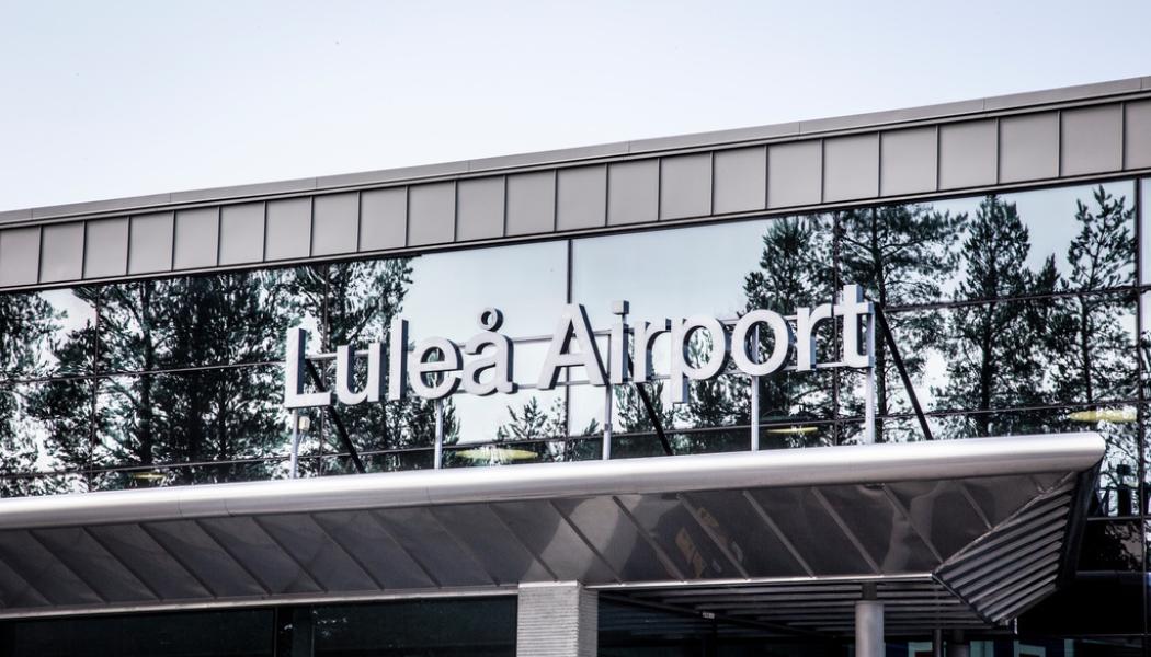 Helena Landstedt/TT: Luleås flygplats är nästan i fas med nivåerna före pandemin, sett till antalet resor. Arkivbild.