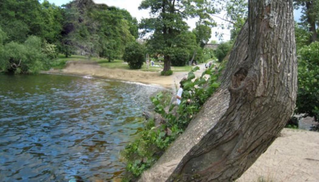 Långholmens strandbad. Foto: Stockholms stad