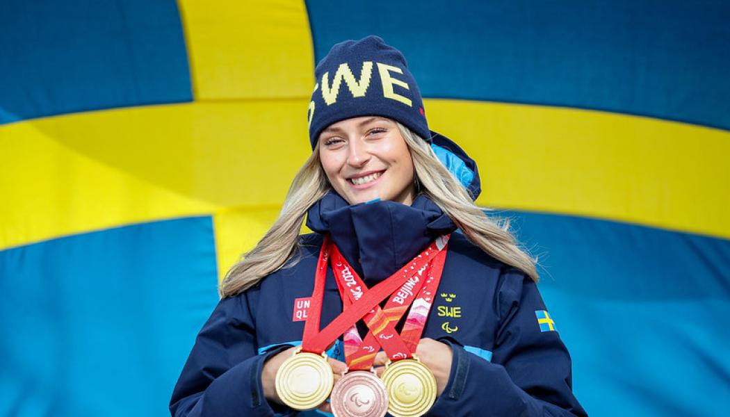 Ebba Årsjö. Foto: Parasport Sverige