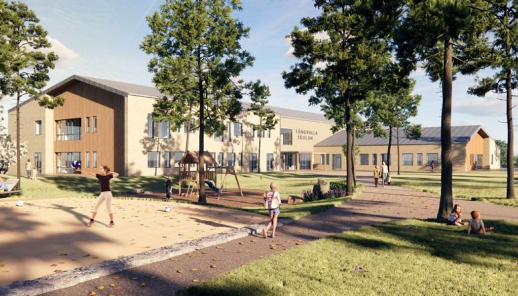 Tångvalla. Illustration: Skanska