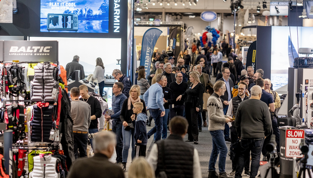 Sveriges populäraste båtmässa "Allt för sjön" blev en publiksuccé