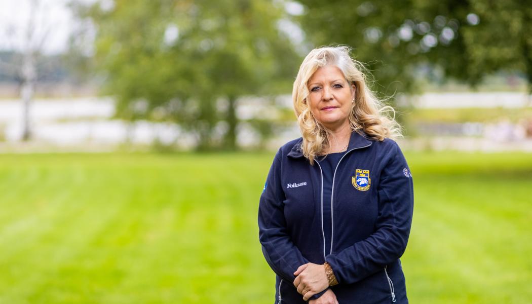 Andrea Barth kommer att finnas kvar i tjänst fram till sista mars. Foto:  Svenska Ridsportförbundet  