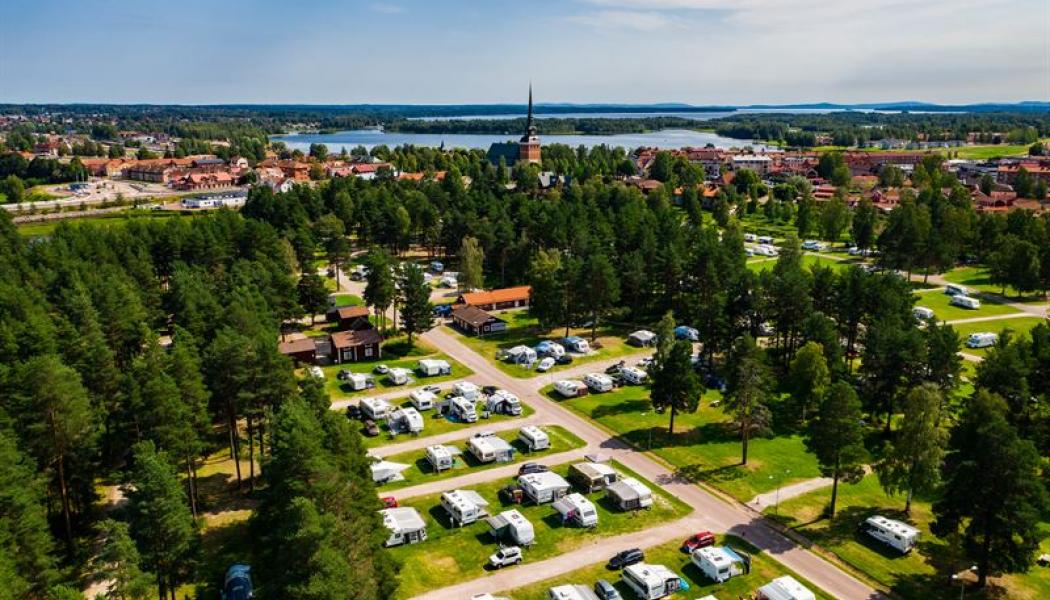 Vyer över First Camp Moraparken. Foto: First Camp