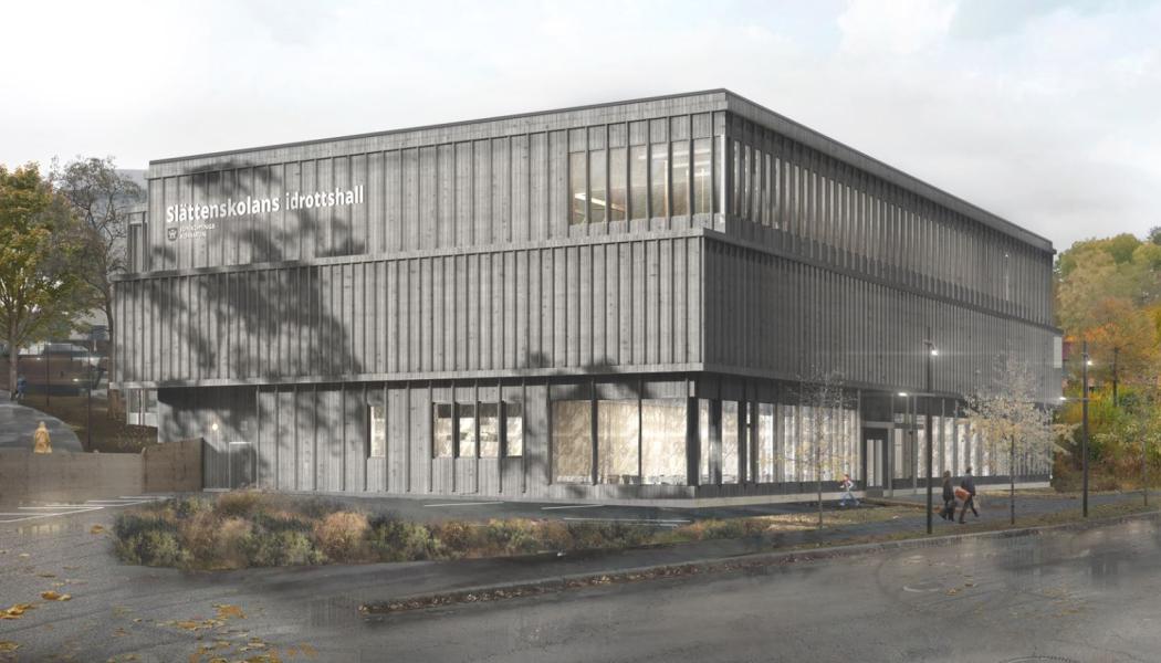 Slättenskolan. Bild: Wästbygg Group